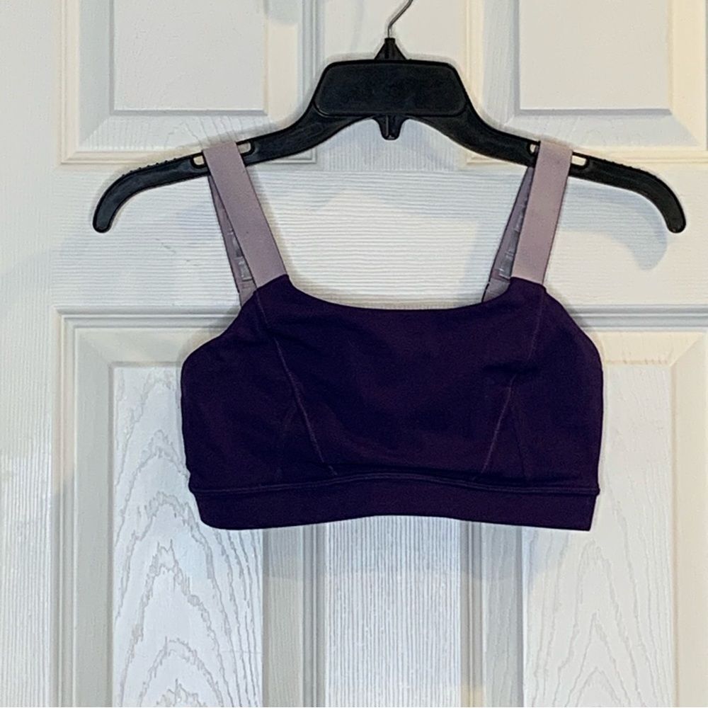 Lululemon Adjust Me Bra Concord Grape Size 4